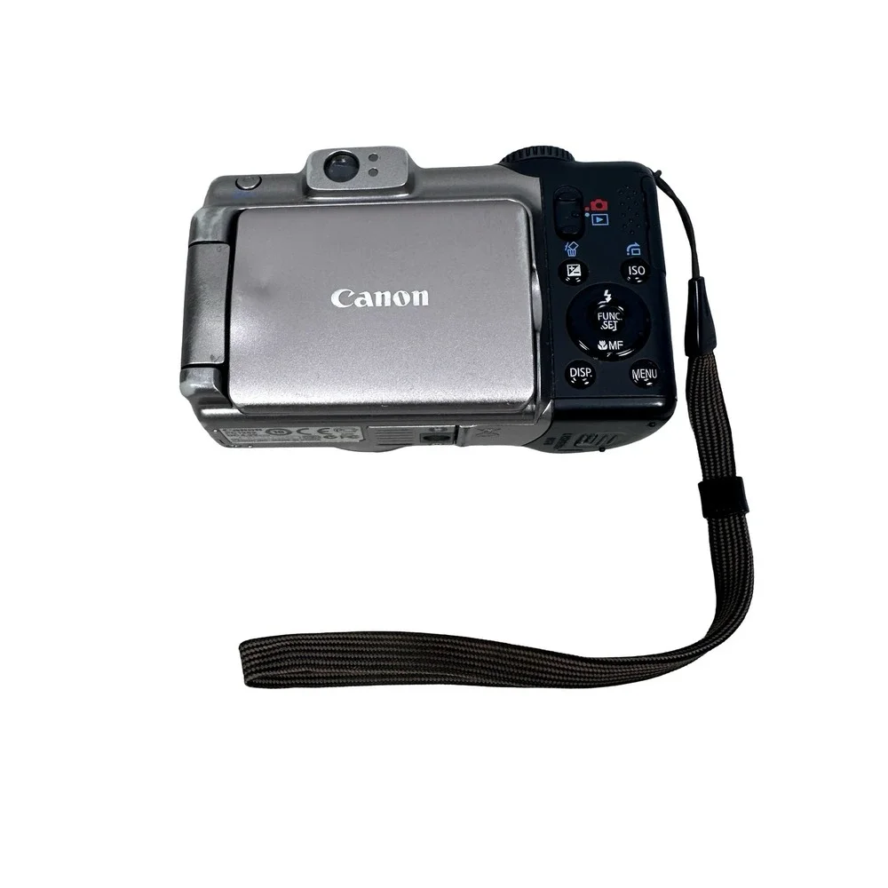 Canon PowerShot A650 IS 12.1MP Digital Camera Gray 6x Optical Zoom PC125 READ2